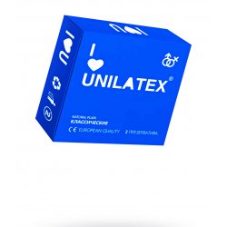  Презервативы Unilatex, natural plain, гладкие, классические, 19 см, 5,4 см, 3 шт